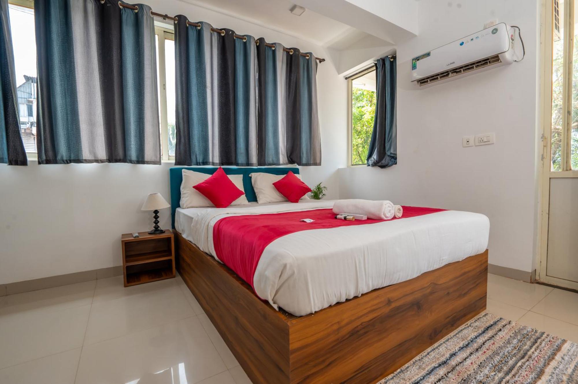 Morjim Sea Waves-Beach Front Hotel المظهر الخارجي الصورة